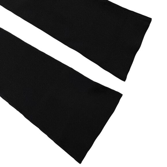 NICHOLAS Kari Double Rings Rib Knit Pant in Black - Picture 12 of 12